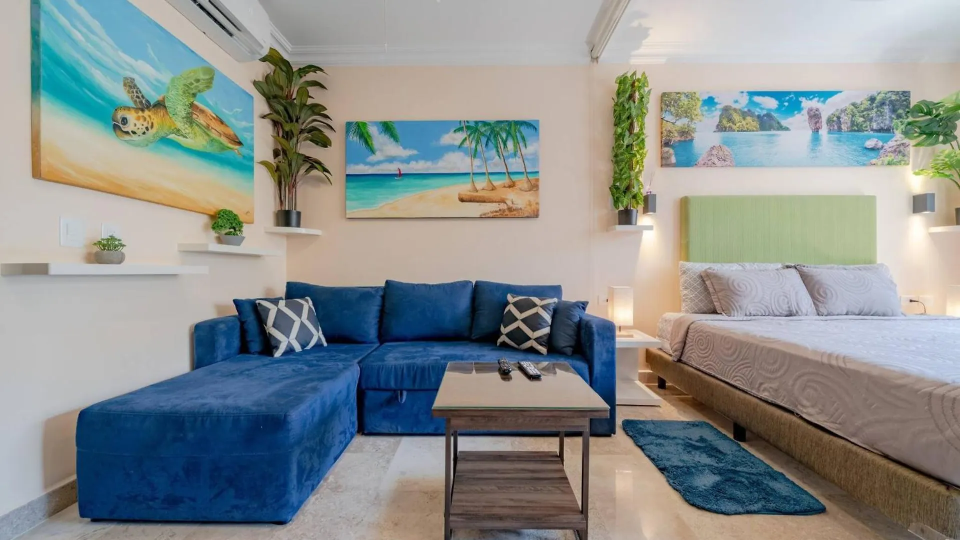 Studio Caribbean Dreams - Stylish & Only 2 Blocks To The Beach - At Bahay Condos 신데 델 카르멘 아파트