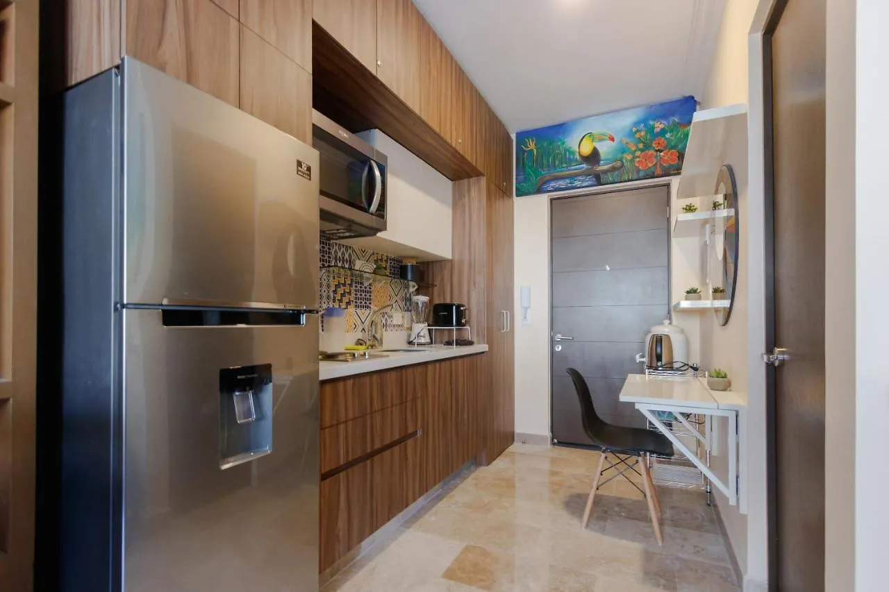 Studio Caribbean Dreams - Stylish & Only 2 Blocks To The Beach - At Bahay Condos Playa del Carmen Mexico